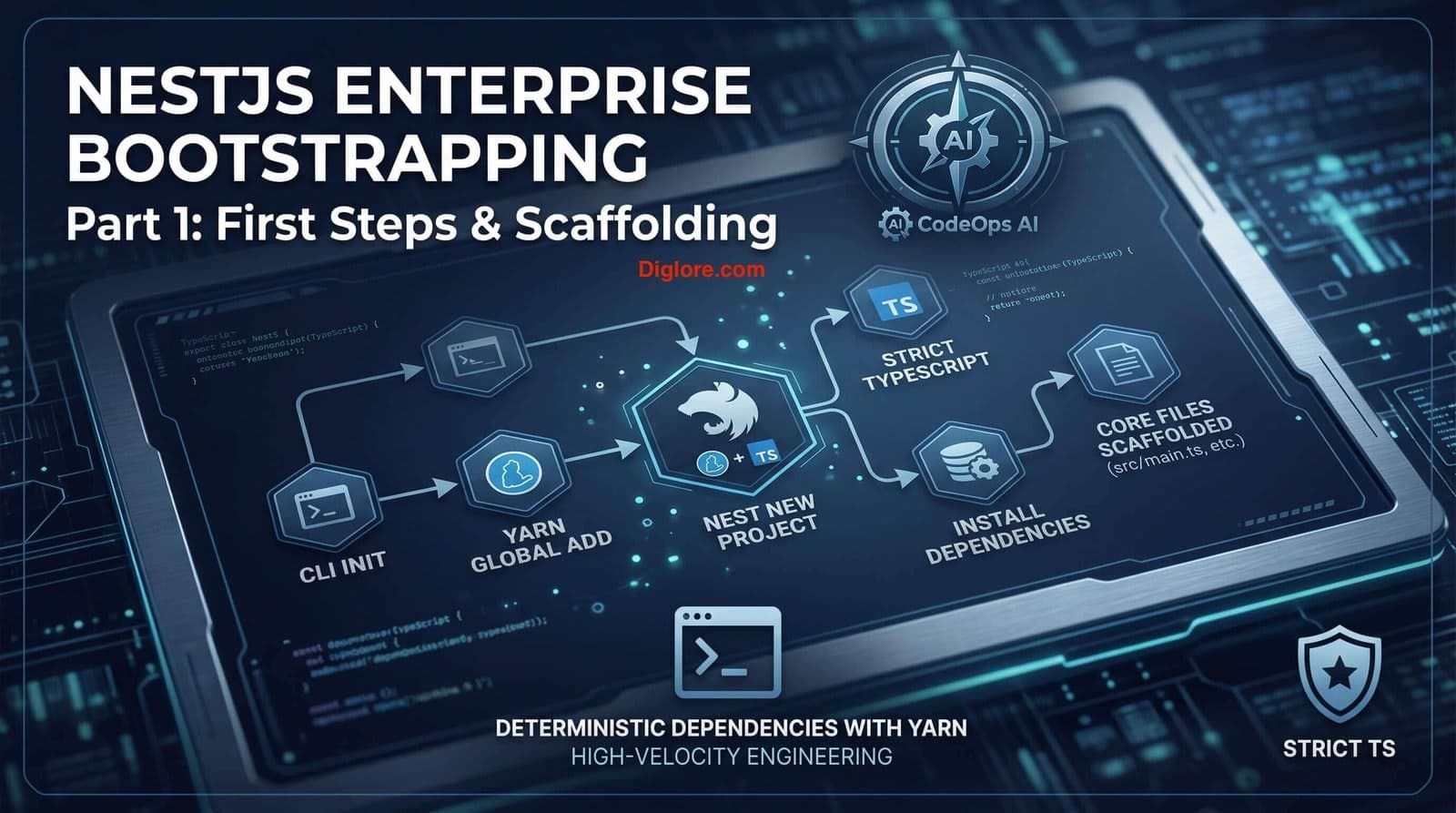 Featured image for First Steps with NestJS: Scaffolding Enterprise Bootstrapping