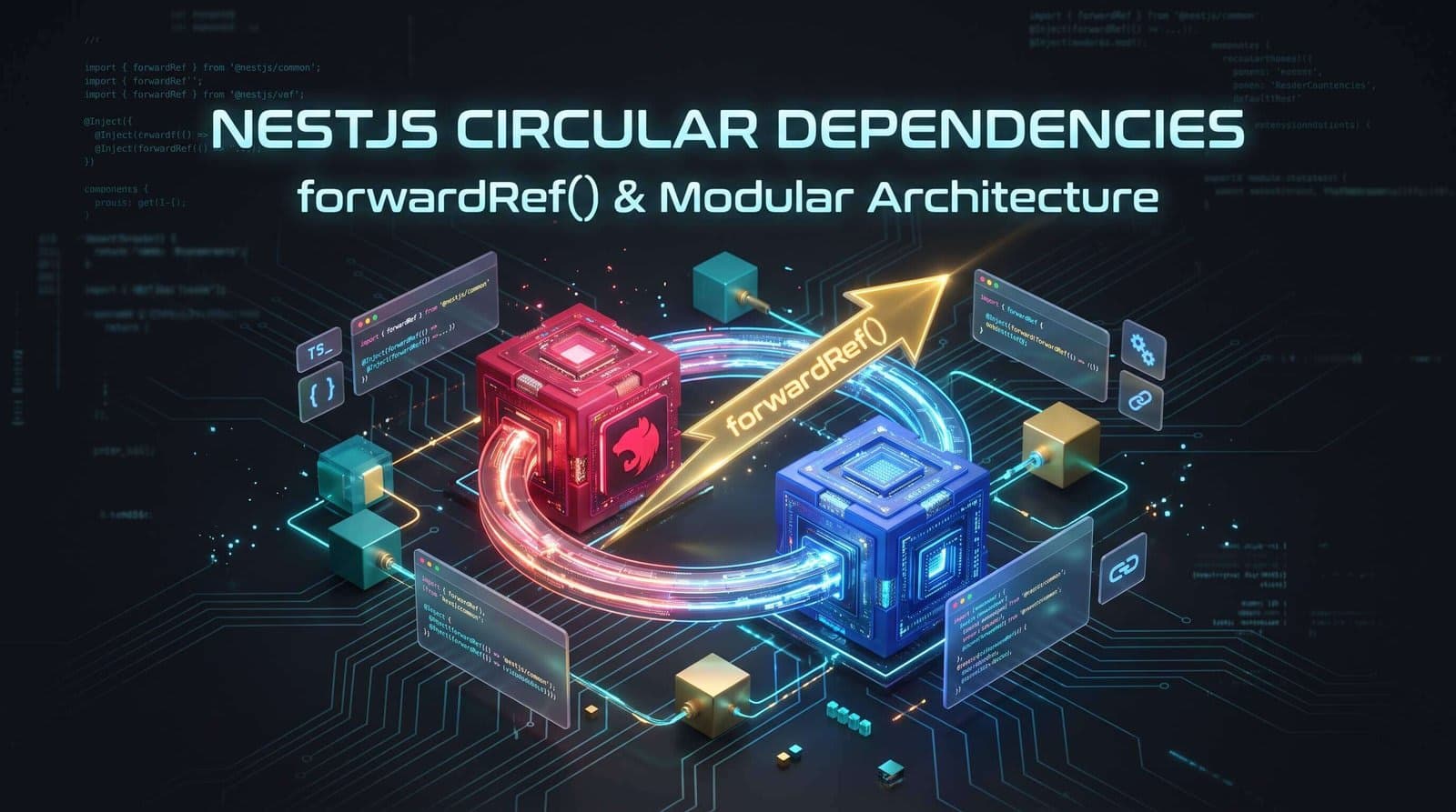 Banner image for Circular Dependencies in NestJS: Diagnosis, Internal Mechanics, Resolution & Prevention